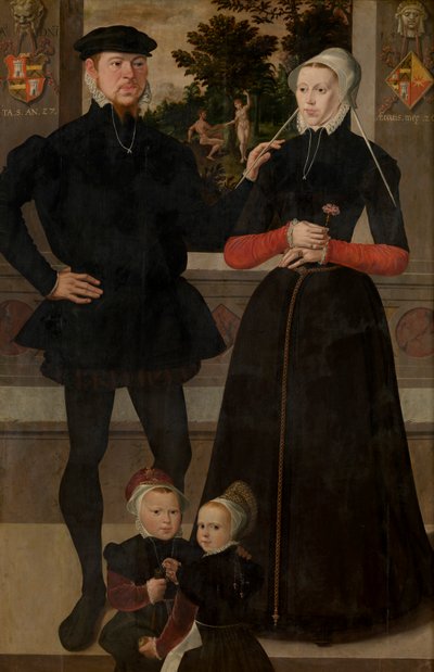 Retrato de uma família 作： School Netherlandish