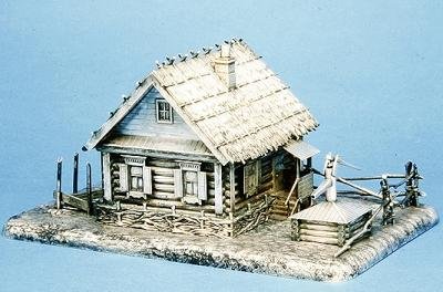 イズバのスモーカーズコンペンションモデル、ファベルジュ工房 作： School Russian