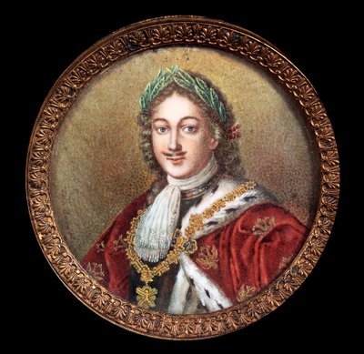 ピョートル大帝 (1672-1725) 作： School Russian