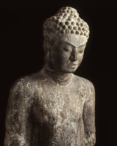 仏陀、ダヴァーラヴァティー時代（ブロンズ 作： School Thai
