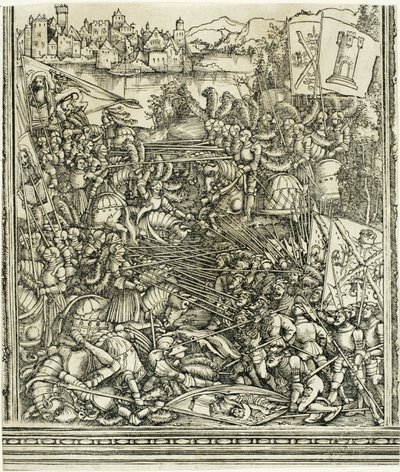 マクシミリアン1世の凱旋門より「ヴェニスとの戦争」 作： School of Albrecht Dürer