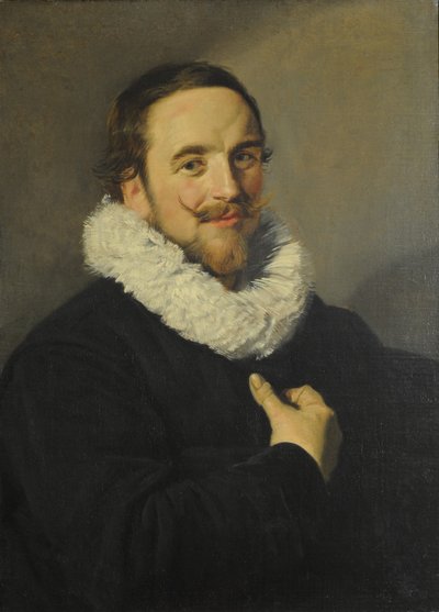 紳士の肖像 作： フランス・ハルスの学校