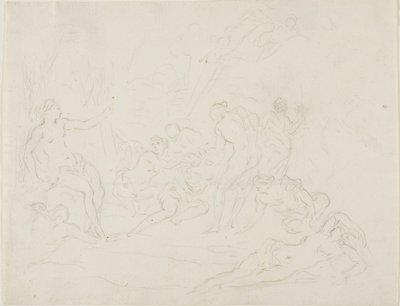 ダイアナとカリスト 作： School of Nicolas Poussin
