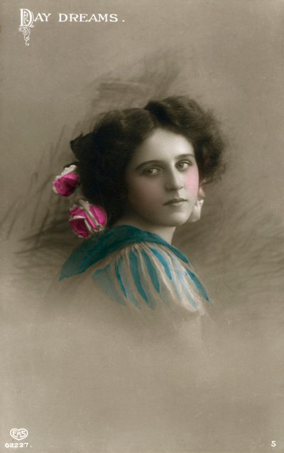 「Day Dreams」、c1890-1910。 作： Schwerdffeger and Co