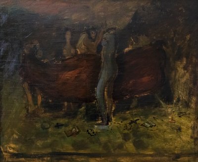 Eva, cena apocalíptica 1930 作： Scipione Gino Bonichi
