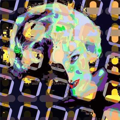 マリリン・モンロー（デジタル） 作： Scott J. Davis