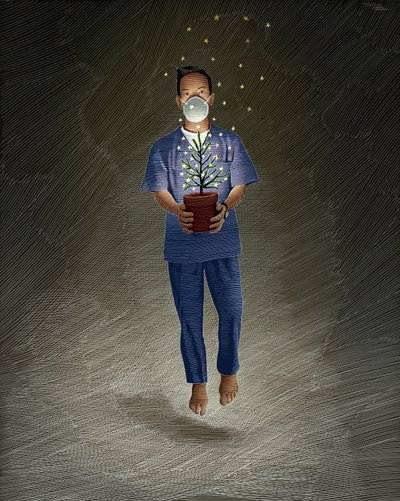  作： 
