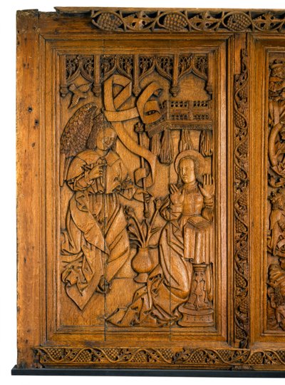 ビートンパネルからの受胎告知、1524-37 作： Scottish School