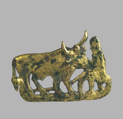 ベルトバックル、紀元前5〜4世紀 作： Scythian