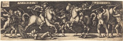 アキレスとヘクター 作： Sebald Beham