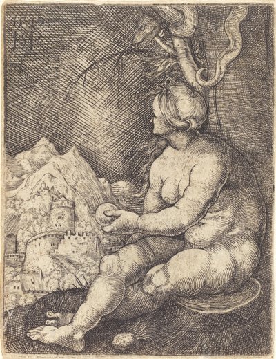 イブ着席 作： Sebald Beham