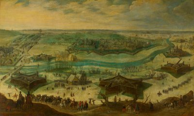 ユーリヒ包囲戦、1621～22年 作： Sebastiaen Vrancx (attributed to)
