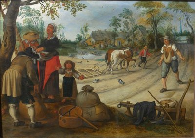 9月、c。 1618年。 作： Sebastiaen Vrancx