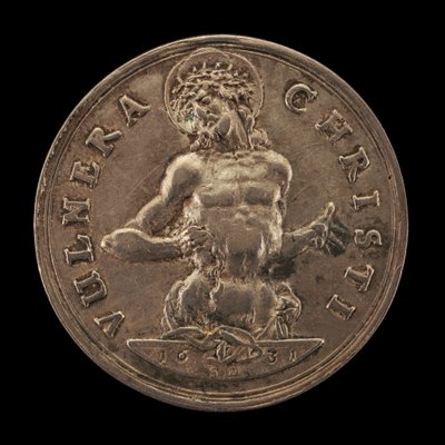悲しみの男[表]、1631年。 作： Sebastian Dadler