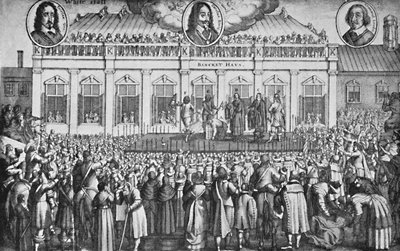 チャールズ1世の処刑、c1649、1903 作： Sebastian Furck