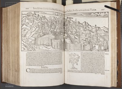 Cosmographia、Fol 1016-1017、1544 作： Sebastian Munster