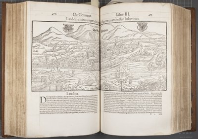 Cosmographia、Fol 470-471、1544 作： Sebastian Munster