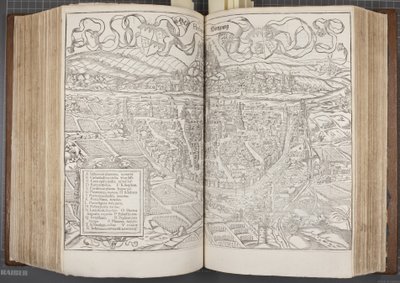 Cosmographia、Fol 662-663、1544 作： Sebastian Munster