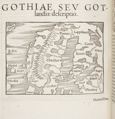 Cosmographia、Fol 830、1544 作： Sebastian Munster