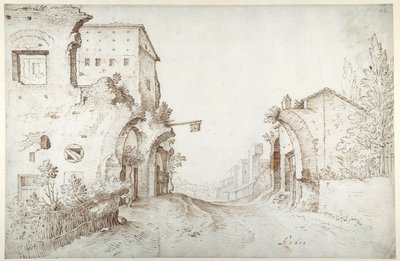 水道橋の跡にある道の駅 作： Sebastian Vrancx