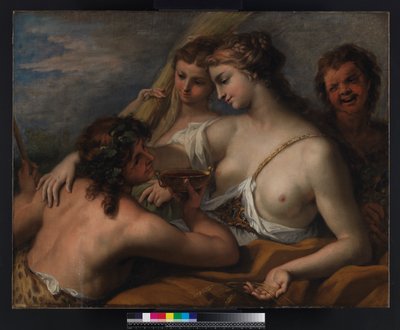 バッカスとセレス、1710年以降 作： Sebastiano Ricci