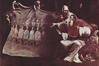 教皇パウロ三世 エキュメニカル評議会への信仰によって動かされる 作： Sebastiano Ricci