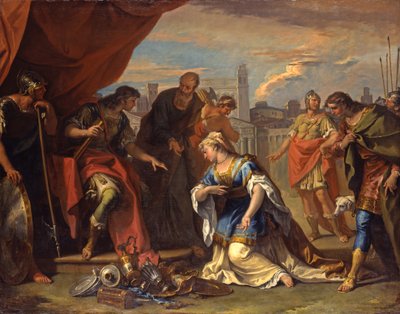 スキピオの禁欲、1708〜1710年 作： Sebastiano Ricci