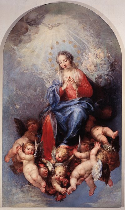 無原罪の聖母マリア（油彩・キャンバス 作： Sebastiano Ricci