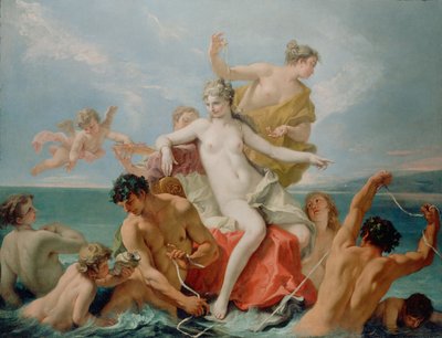 海洋金星の勝利、c。 1713 作： Sebastiano Ricci