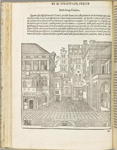 遠近法の2番目の本、1566。 作： Sebastiano Serlio