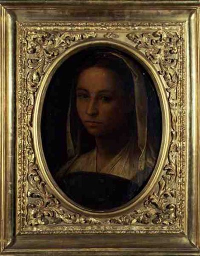 少女の肖像（油彩・キャンバス 作： Sebastiano del (c.1485 1547) Piombo