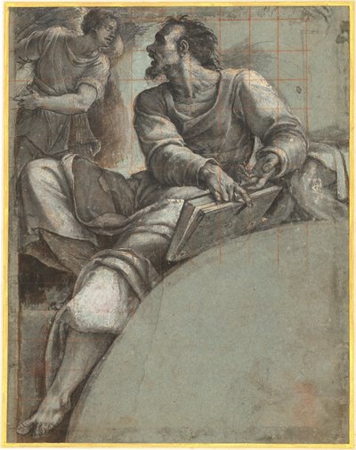 天使が語る預言者 作： Sebastiano del Piombo