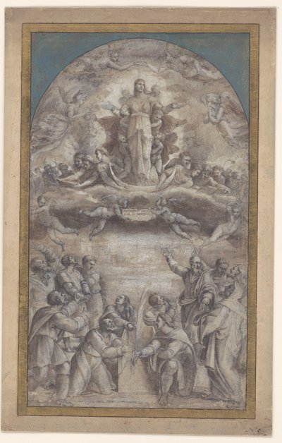 マリアの昇天 作： Sebastiano del Piombo