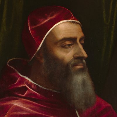 ローマ教皇クレメンス7世 作： セバスティアーノ・デル・ピオンボ