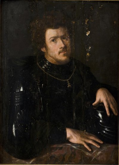 シャルル・ザ・ボールドの肖像 作： Sebastiano del Piombo
