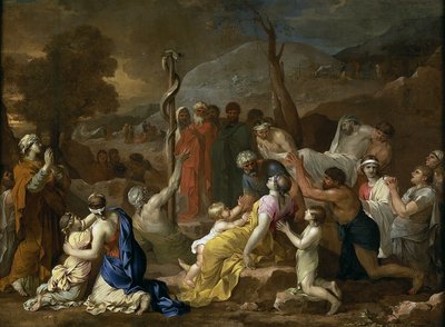 「青銅の蛇」 セバスチャン・ブルドン作（1616-1671） 1653-1654 マドリード・プラド美術館 作： Sébastien Bourdon