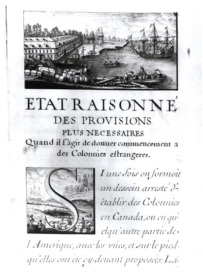 「L&39;Etat Raisonne」の口絵 作： Sebastien Le Prestre de Vauban