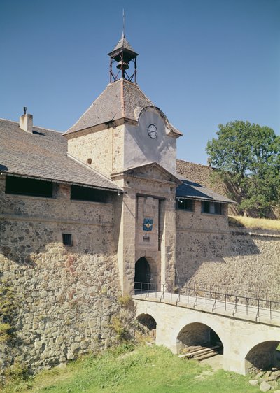 1681年に建てられた城塞への入り口 作： Sebastien Le Prestre de Vauban