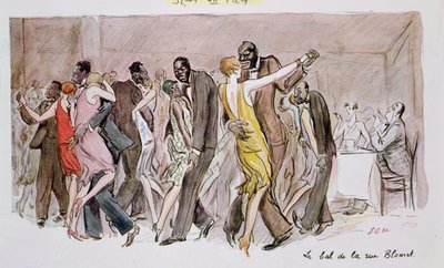 「ルーメ通りにある球」の複製、1929年12月 作： Sem