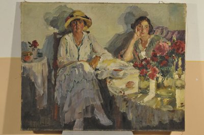 1915年の秋の夕方 作： Sergei Arsenevich Vinogradov