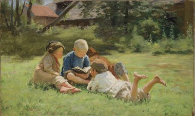 子供、1890年代 作： Sergei Arsenevich Vinogradov