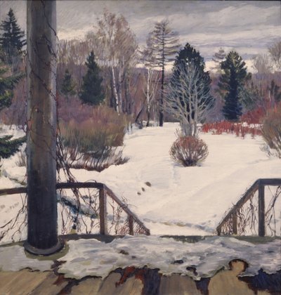 春が来る、1911 作： Sergei Arsenevich Vinogradov