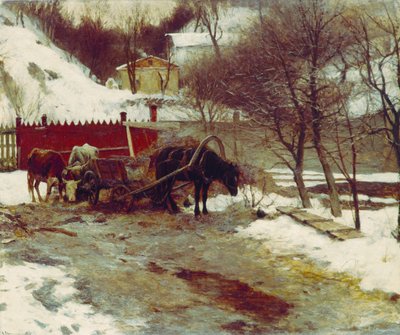 春先 作： Sergei Ivanovich Svetoslavsky