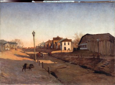 出かける日 - セルゲイ・イワノビッチ・スヴェトスラフスキー (スヴェトスラフスキー) (1857-1931) の絵画、キャンバスに油彩 - ロシア美術 作： Sergei Ivanovich Svetoslavsky