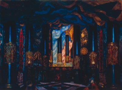 J.ベナヴェンテ、反対側.. - Sudeikin 作： Sergei Jurjewitsch Sudeikin