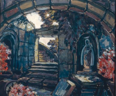 メーテルリンク、姉妹ビアトリクス-スデイキン 作： Sergei Jurjewitsch Sudeikin