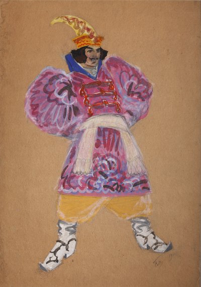 オペラの衣装デザイン 作： Sergei Vasilievich Malyutin