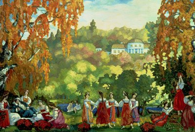 初秋の夏の日 作： Sergei Yurevich Sudeikin