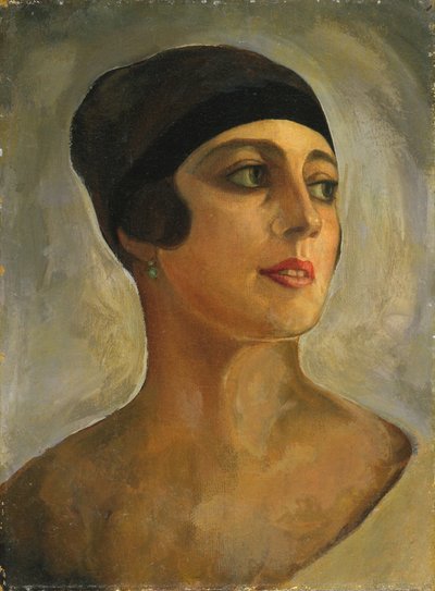 ヴェラデボセットストラヴィンスキー1888-1982、c。1920 作： Sergei Yurievich Sudeykin
