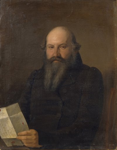 Osip Mikhaylovich Senkov 1790-1851、1836の肖像 作： Sergey Konstantinovich Zaryanko